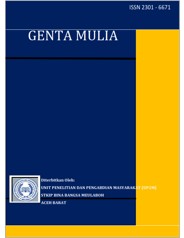 					View Vol. 14 No. 1 (2023): JURNAL GENTA MULIA
				